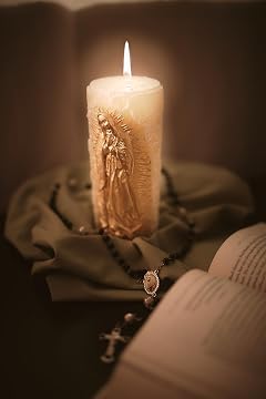 Kanica Virgen de Guadalupe Candle Protects The Family Union